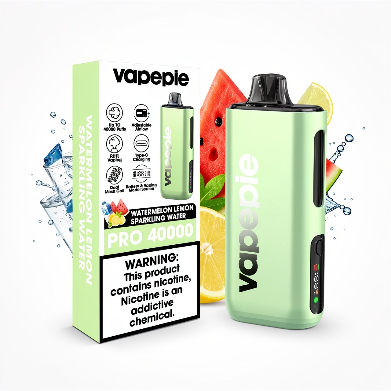 VAPEPIE PRO 40000 Puffs - Sydney Warehouse 2 — flavour options